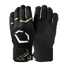 Evoshield Carbyne Wrist Wrap Adult Baseball Batting Gloves - Black - Large
