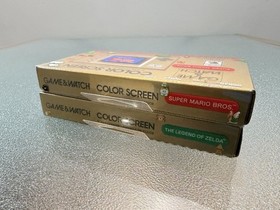 Nintendo Game & Watch Color Screen: Lot Of 2 -Super Mario Bros + Legend of Zelda