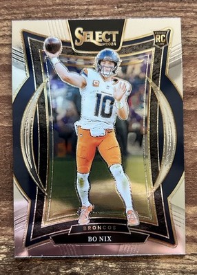 2024 Panini Select - Bo Nix Concourse Rookie Card #30