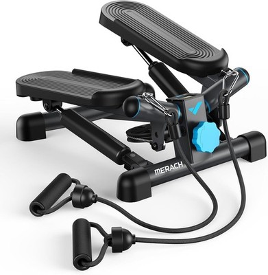 Stepper für Zuhause 2in1 Mini Stepper 150kg LCD Monitor Power Ropes Beintrainer