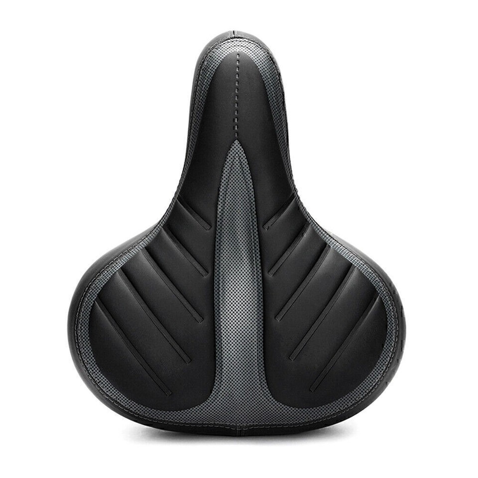 Ruwshuuk Comfort Bike Saddle For Men & Women - PU Leather, Memory Foam, Waterproof For Mountain & Road Bikes - View #8