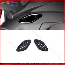 Cubierta de ventilación de salida de aire L&R para tablero de instrumentos negro brillante para Chevrolet Trax 2023-25