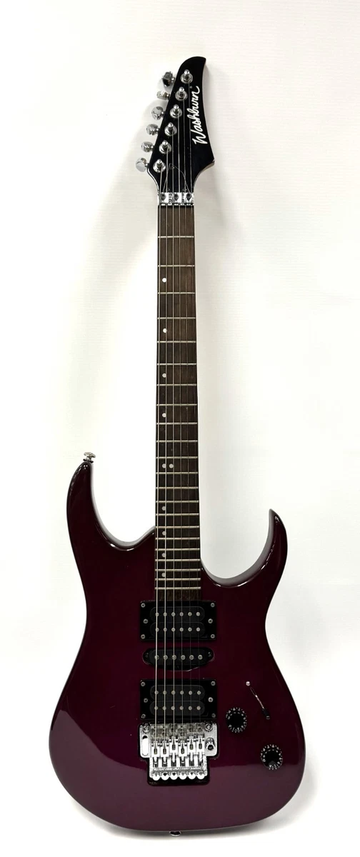 Wash Burnサンバースト エレキギター ハムバッカー フロイドローズ Washburn Pink Electric Guitars for sale | eBay