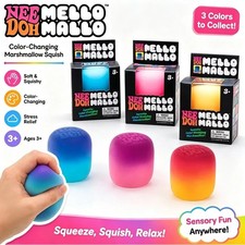 NeeDoh Mello Mallo Color Changing Stress Ball Sensory Squeeze Squishy Toy Gift — image 4