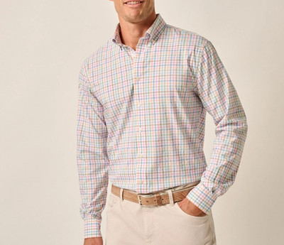 JOHNNIE O Men's Performance Button Down Shirt (Kyler)   Size XL  NWT  $138.00