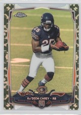 2014 Topps Chrome STS Camo Refractor 465/499 Ka'Deem Carey #188 0f8