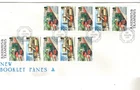 1992 ISLE OF MAN - RAILWAYS & TRAMWAYS BOOKLET FDC FROM COLLECTION K42