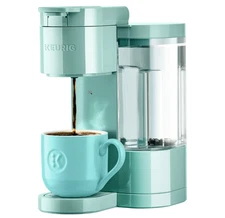 Keurig K-Express Essentials Seafoam Green Single-Serve K-Cup Pod Coffee Maker