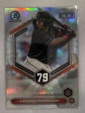 2026 Bowman #BTP-79 Kayson Cunningham Bowman Scouts' Top 100 Diamondbacks