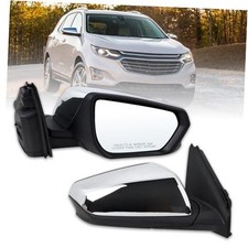 Right Passenger Side Mirror Compatible With 2018 2019 2020 2021 R-5Pins Chrome