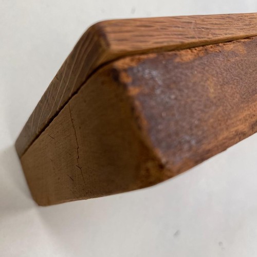 Stampo giapponese in legno Kashigata Wagashi fiore di prugna strumento intagliato a mano vintage - Foto 17 di 20