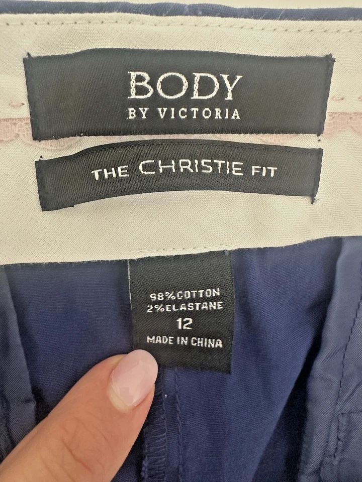 Pantalones Body By Victoria para mujer talla 12 The Christie Fit bota corte pierna ancha cápsula Foto 3 de 4