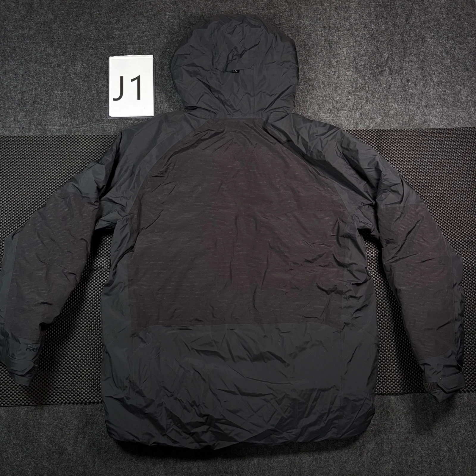 REI Stormhenge 850 Down Jacket Mens Large Black Waterproof Breathable Hooded image 7