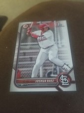 JOSHUA BAEZ 2022 BOWMAN BASEBALL CARD #BP-112 CARDINALS (FIRST PROSPECT BASE)