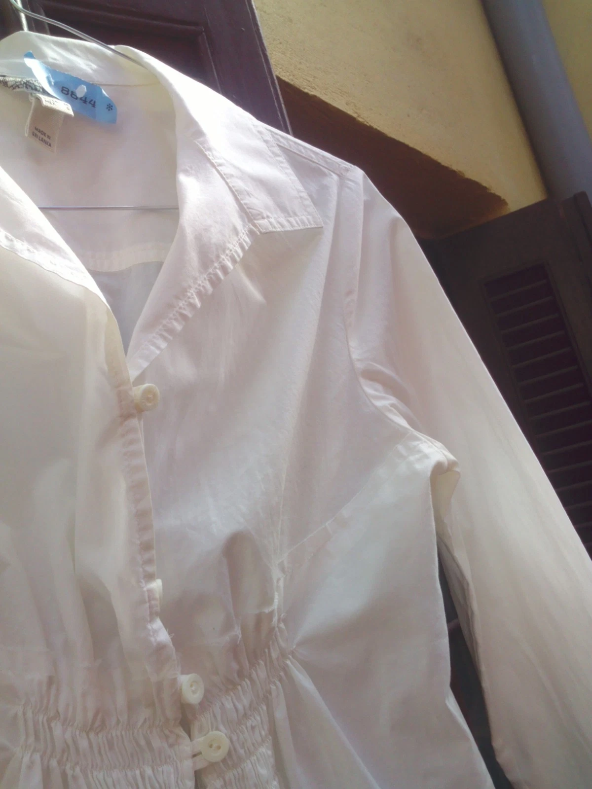 OFF WHITE Abito Camicia NUOVO MANGO (GRUPPO ZARA) bianco (bianco sporco) taglia L