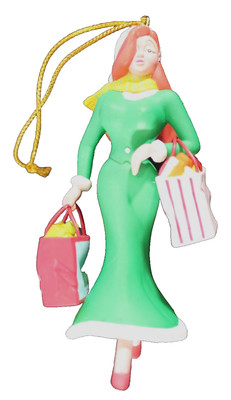 Disney's Grolier Jessica Rabbit 26231 119 Holiday Tree Ornament New