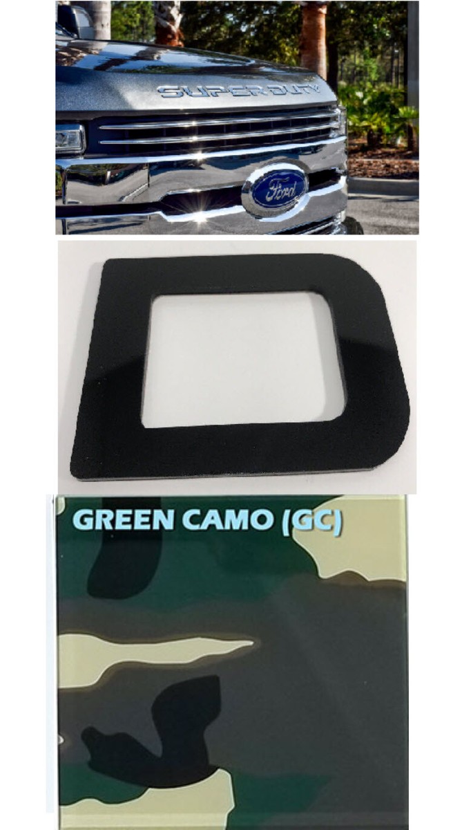 2020 F250 Grill Ford F250 Super Duty Hood Grille Letter Inserts - Foto 7