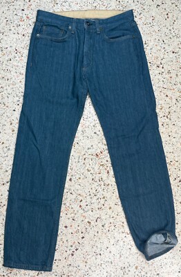 Rag & Bone Men's Button Fly Selvedge Denim Jeans Size 31x32 (Actual 31x28)
