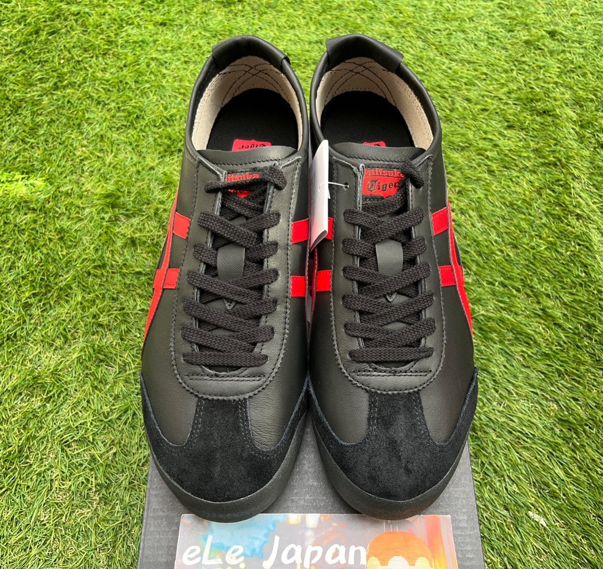 靴 Onitsuka Tiger MEXICO 66 black/red Onitsuka Tiger Mexico 66 'Black Classic Red' 1183C102-004