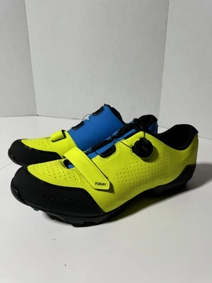 Zapatos Bontrager Foray Trek Mountain BOA Hombres Amarillo Radioactivo Waterloo 48 Foto 4 de 4