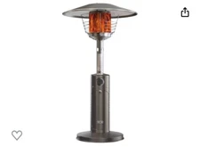 East Oak Torchy Mini Tower Patio Heater 11.000 BTU (Light Hazel)