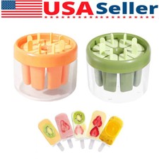 DIY Homemade Ice Cream Mould Easy-Release Ice Pop Molds Gift for Friends Family