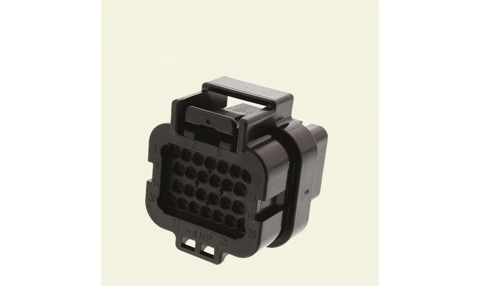 Conector de tablero Ducati enchufe de 26 vías con terminales - 749 / 999 / 848 / 1098 / 1198 Foto 2 de 2