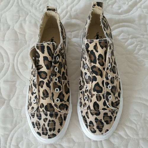 corkys leopard sneakers