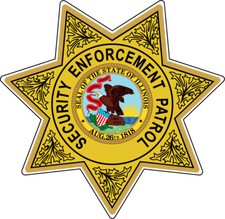 STICKER CIVIL ILLINOIS SECURITY ENFORCEMENT PATROL