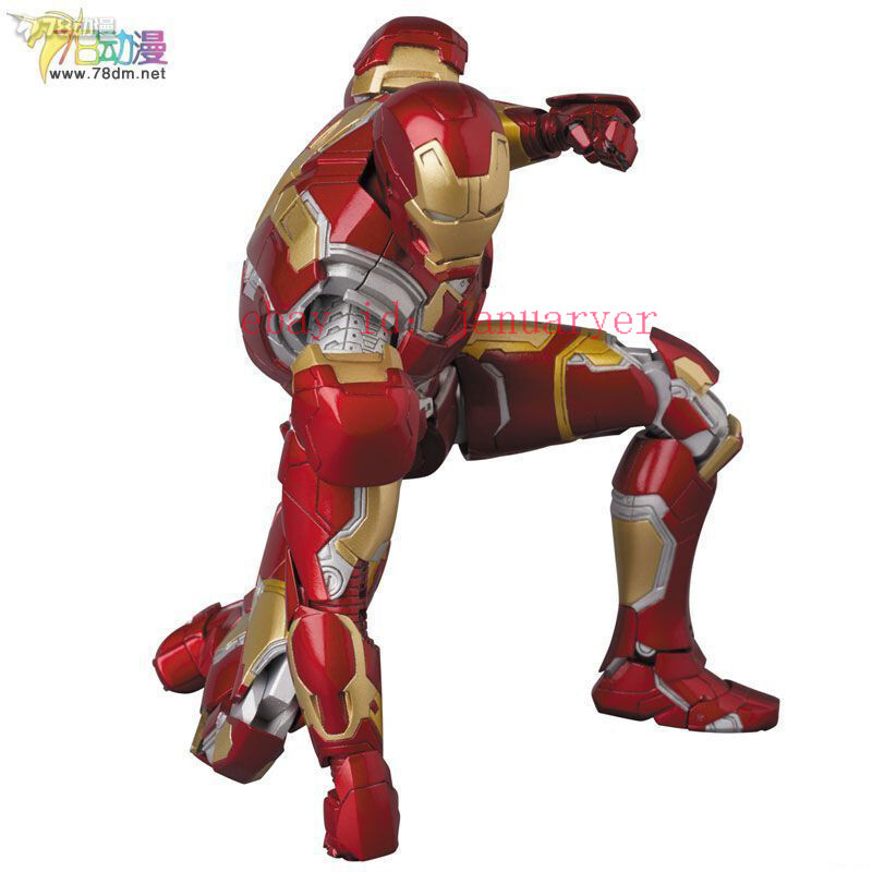 Perfect Medicom Toy Mafex No.013 Iron Man Mark43 Action Figure New