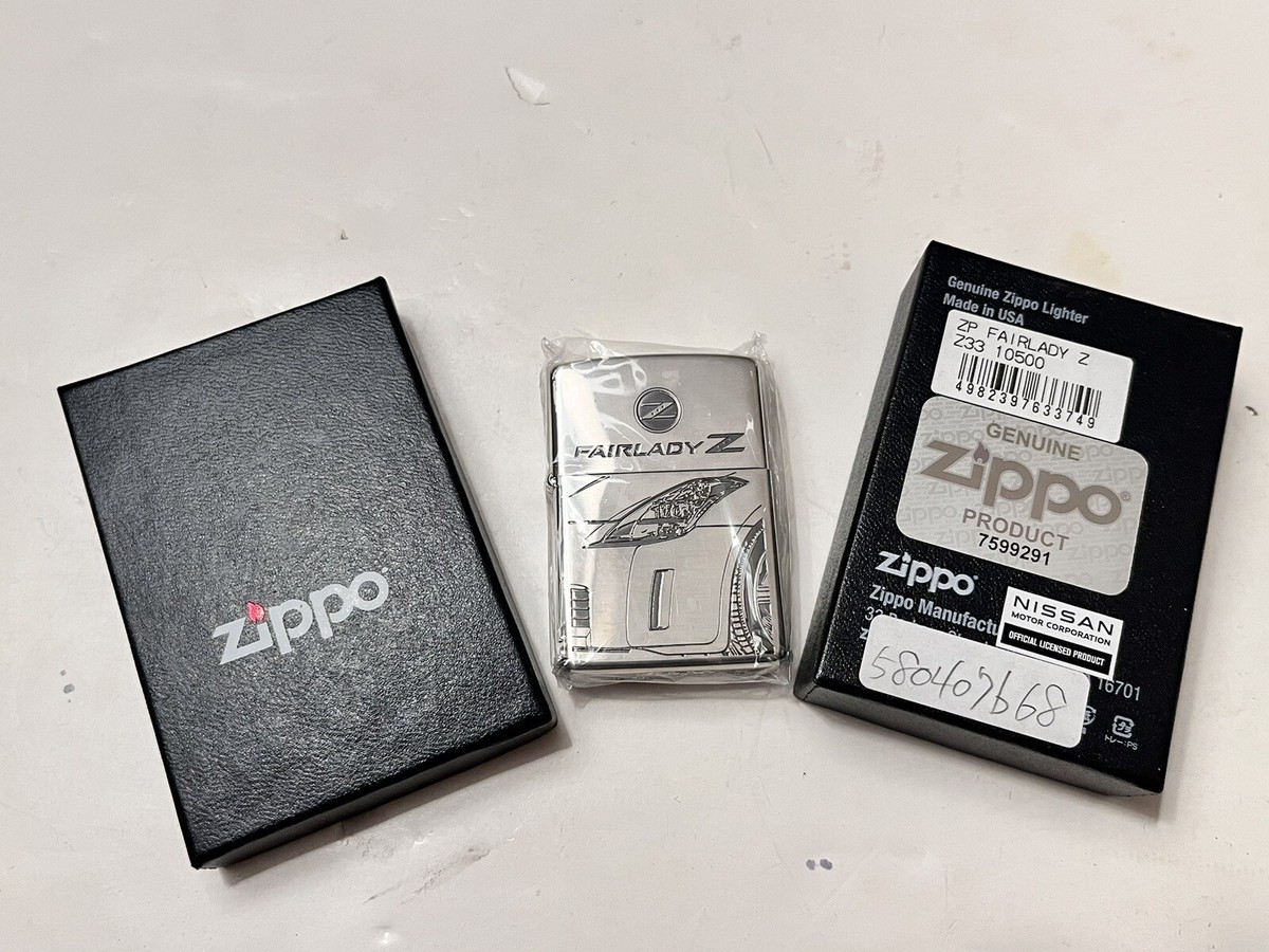 Zippo Fairlady Z 50th Z33 350Z Nissan Limited Brass Lighter | eBay