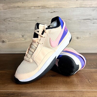 Nike Ja 1 Guava Ice Mens Size 10.5 Medium Soft Pink White Black