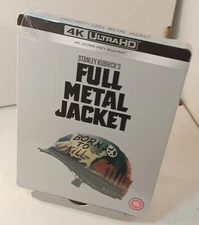 Full Metal Jacket Steelbook (4K) (U.K IMPORT)-NEW(Sealed)-Box SHIPPING w/Trackin