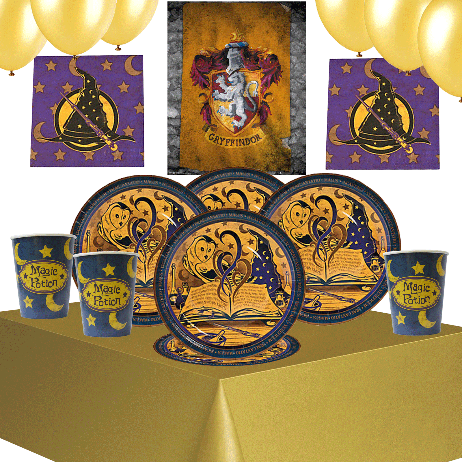 Procedura guidata guidata guidata PARTY KIT 5g per 8 a 16 bambini Poster di Harry Potter Festa Stoviglie e9cab8 Procedura guidata guidata guidata PARTY KIT 5g per 8 a 16 bambini Poster di Harry Potter Festa Stoviglie e9cab8