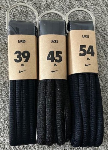 New Converse & Nike Black White Yellow Purple Blue 54 45 39 36 27 Inch Shoelaces - Picture 96 of 99