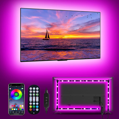 Daymeet TV Led Lights, Led Lights for TV Led Backlight for 32-43 Inch, 9.8 Ft TV
