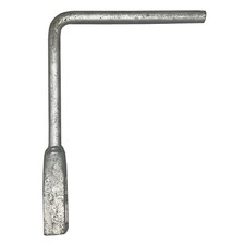 Galvanised Canal Lock Gate Windlass Boat Key British Waterways