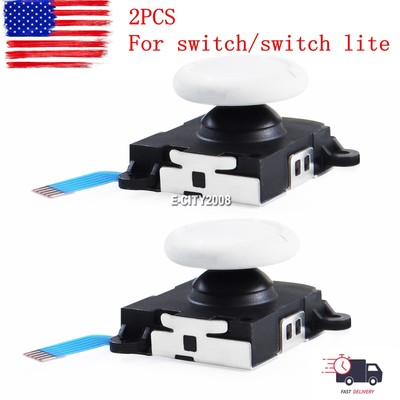 2X 3D Analog Stick Joystick Replacement For Nintendo Switch NS Joy-Con Lite