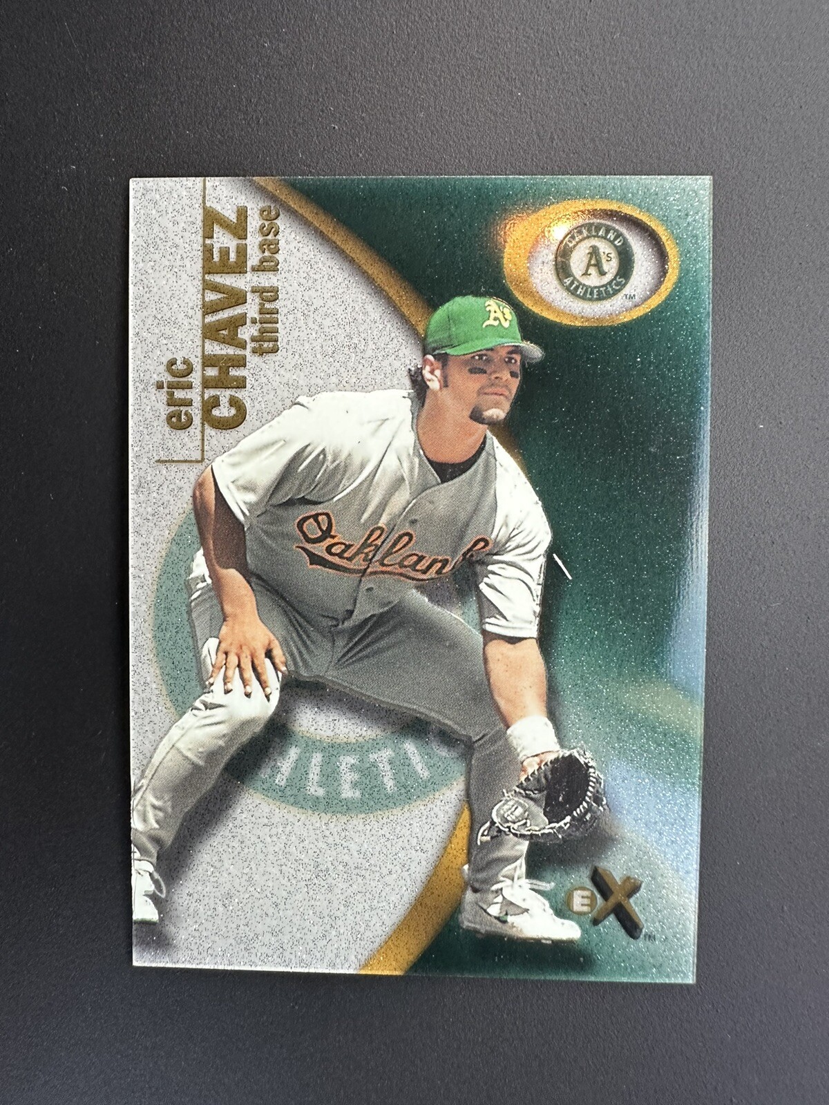 Eric Chavez 2001 Fleer eX Athletics