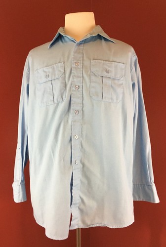 HPI Signature Collection Vintage Work Shirt Mens 16.5-32/33 made USA - Picture 2 of 6