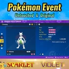 ✨ Shiny Mewtwo ✨Event Nintendo Hong Kong ✨ Pokémon Scarlet & Violet ✨ UNTOUCHED
