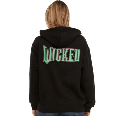 Wicked Musical Sweatshirt - Glinda Und Elphaba Split Portrait Design