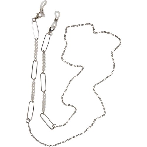 Urban Classics Multifunctional Chain With Pearls 2-Pack Necklace 72cm Glasses - Picture 13 of 15