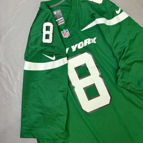 New Nike Aaron Rodgers New York Jets Green NFL Game Jersey Sz 3XL $130 - Picture 6 of 12
