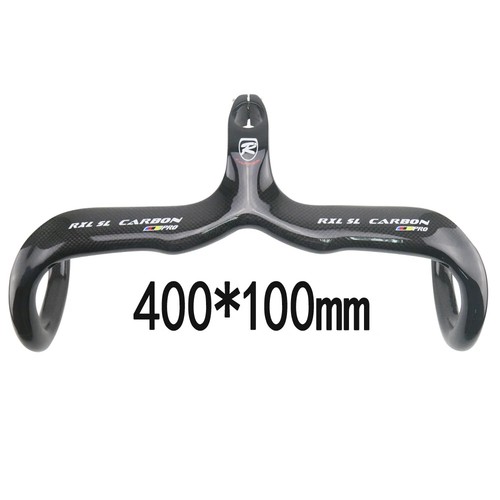 Integrated Carbon Bicycle Handlebar Road Race Bike Drop Bar 28.6mm 400/420/440mm - Picture 17 of 48
