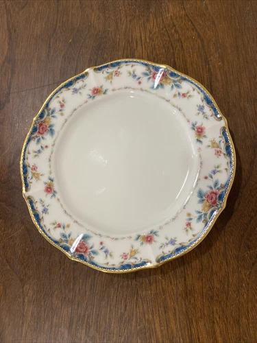 Rare Noritake Vintage Rose 7” Dessert Plate 7349 Ivory China Japan Excellent