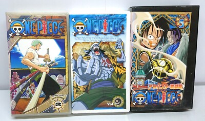 One Piece / Japan Lot 3 VHS Videotapes NTSC | eBay