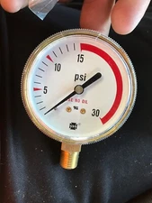 NIB AMETEK USG PRESSURE GUAGE 165614a 2-1/2 30 Psi