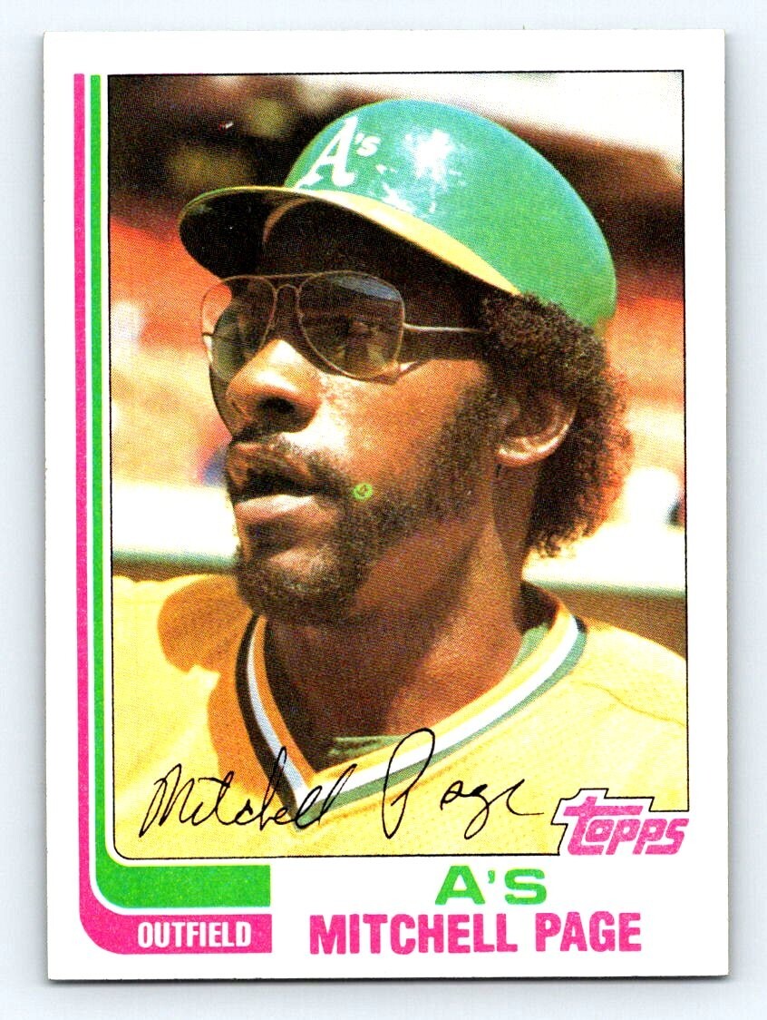 1982 Topps - #633 Mitchell Page - *EX* | eBay