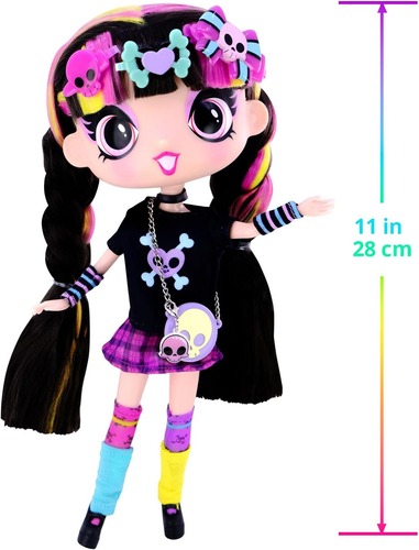 Muñeca Luna Decora Fashion Girlz 11" ¡Dé rienda suelta a tu estilo y creatividad! Juguete de regalo nuevo - Imagen 6 de 6